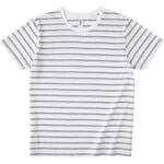 SNB141-WHT/HGY-S ナローボーダーTシャツ ホワイト/ヘザーグレー  S フェリック