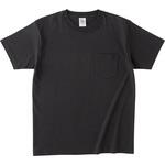 OE1117-SKR-XL オープンエンド マックスウェイトポケットTシャツ スミクロ XL フェリック