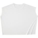 WNS807-OWT-M スリーブレスワイドTシャツ オフホワイト M フェリック