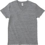 SFV113-HGY-XL スリムフィットVネックTシャツ ヘザーグレー XL フェリック