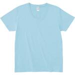 SFU114-FSK-XL スリムフィットUネックTシャツ フロストスカイ XL フェリック