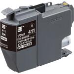 ECI-BR411B LC411BK リサイクルインクカートリッジ ブラック(顔料) エコリカ