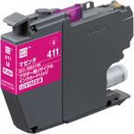 ECI-BR411M LC411M リサイクルインクカートリッジ マゼンタ(染料) エコリカ