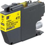 ECI-BR411Y LC411Y リサイクルインクカートリッジ イエロー(染料) エコリカ
