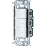 SO-STYLE 埋込機器操作用押釦スイッチセット (a接点×3)(ピクトグラム表記)(マットホワイト) Panasonic(パナソニック)