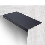 DSKCRNRSLV デスクエクステンダー/クランプ固定/幅63.5 x 奥行33.2cm/対応天板厚1.2～3.8cm/スチール製/アーム リスト レスト/キーボード マウス台/後付け デスク テーブル 拡張ボード StarTech.com