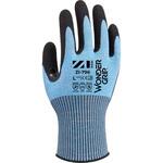 耐切創手袋 ZIZAI ZIー796 ニトリル背抜き 特殊すべり止め加工 ZIZAI
