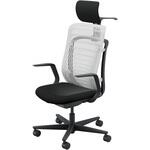 AJCHAIR2(AJチェア2) L型肘 ヘッドレスト・ジャケットハンガー付 内田洋行