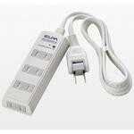 耐雷 コード付タップ4P1m ELPA