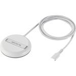 W-MA06WH ワイヤレス充電器 Qi認証 Qi2対応 15W/7.5W/5W マグネット式 卓上 スタンド 2Way ケーブル一体 1m エレコム