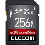 MF-FS256GU23V6R SDカード SDXC 256GB Class10 UHS-II U3 V60 最大転送速度280MB/s 防水 IPX7準拠 4K動画に最適 エレコム