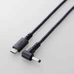 DC-PDD20BK/RS ノートPC用充電ケーブル(USB Type-C/DC4.0mmコネクター/60W) エレコム