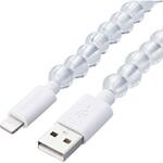 MPA-CJAL10CR iPhone充電ケーブル ライトニングケーブル 1m USB A to Lightning MFi認証 コードジュエリー &me エレコム