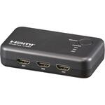 HDMIセレクター 3入力1出力 4K30Hz対応 オーム電機