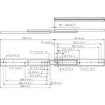 三段引スライドレール シブタニ