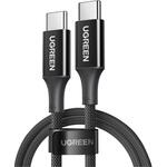UGR-OT-100013 UGREEN USB-C to USB-C 高耐久ナイロン編組急速充電ケーブル 1m ブラック 15275 UGREEN