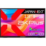 JN-MD-IPS13U2KP 液晶ディスプレイ 13型/2160×1350/USB Type-C×2、miniHDMI×1/ブラック/スピーカー有/2年保証 JAPANNEXT