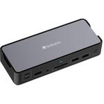 32171 PD急速充電対応 USB Type-Cハブ ドッキングステーション 15 in 1 Verbatim(バーベイタム)