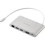 USB Type C ドッキングステーション ハブ 11-in-1 PD 85W出力 【Windows mac iPad 等対応】 エレコム