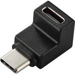 USB-C L字変換アダプタ 縦向き <USB Type-Cポート-TypeCプラグ> PD 60W 急速充電 10Gbps高速データ転送 エレコム