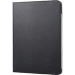TB-A24PLPLF2BK 13インチ iPad Pro (M4) 2024年用 ケース レザー 手帳型 ApplePencil収納可 ベルト付フラップ 2アングル エレコム