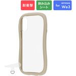 arrows We3 F-52G/M09 耐衝撃ハイブリッドケース 「ViAMO fly」 ベージュ LEPLUS NEXT