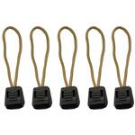 TZ-2302 タクティカル・ジッパータグ コヨーテ 5pcs TIGER(タイガー)