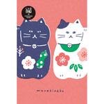 まねきねこ レトロ印刷ポストカード 古川紙工