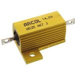 HS25 4K7 J Arcol シャーシ取り付け抵抗器，25W，4.7kΩ，±5% Arcol