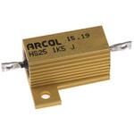 HS25 1K5 J Arcol シャーシ取り付け抵抗器，25W，1.5kΩ，±5% Arcol