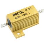 HS25 150R J Arcol シャーシ取り付け抵抗器，25W，150Ω，±5% Arcol