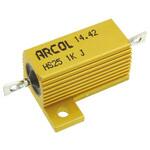 HS25 1K J Arcol シャーシ取り付け抵抗器，25W，1kΩ，±5% ARCOL(OHMITE)
