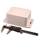1555FF42GY ABS樹脂， 高さ：62 mm， 奥行き：119.4 mm HAMMOND