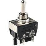 C3972BBAAA Arcolectric (Bulgin) Ltd トグルスイッチ， DPDT， パネルマウント， (On)-Off-(On)， C3972BBAAA ARCOLECTRIC