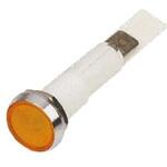 C027500NAN Arcolectric (Bulgin) Ltd パイロットランプ， 110V ac， オレンジ， 実装ホールサイズ:10mm， C027500NAN ARCOLECTRIC