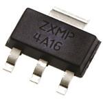ZXMP4A16GTA DiodesZetex Pチャンネル MOSFET40 V 6.4 A 表面実装 パッケージSOT-223 3 ピン DiodesZetex