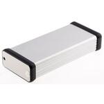 1455C1201 ハンドヘルドボックス Hammond 銀陽極酸化 120 x 54 x 23mm HAMMOND