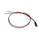 559-0303-007F Dialight パイロットランプ， 12V dc， 黄， 実装ホールサイズ:6.4mm， 559-0303-007F DIALIGHT