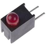551-0407F ダイアライト 基板用LED表示灯 赤 直角 45 ° スルーホール実装 DIALIGHT