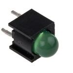 550-0204F ダイアライト 基板用LED表示灯 緑 60 ° スルーホール実装 DIALIGHT