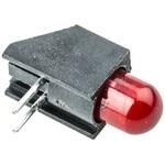 550-2407F ダイアライト 基板用LED表示灯 赤 直角 50 ° スルーホール実装 DIALIGHT