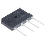 GSIB1580-E3/45 Vishay 整流用 ブリッジダイオード 単相 3.5A， 800V， 30 x 4.6 x 20mm， GSIB1580-E3/45 VISHAY