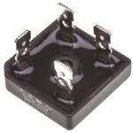 Vishay 整流用 ブリッジダイオード 単相 25A， 100V， 28.8 x 28.8 x 7.87mm， GBPC2501-E4/51 VISHAY