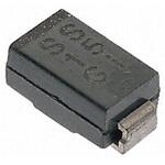 Vishay 汎用 整流ダイオード， 1A， 600V 表面実装， 2-Pin DO-214AC (SMA) シリコンジャンクション 1.7V VISHAY