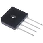 GBU8D-E3/45 Vishay 整流用 ブリッジダイオード 単相 8A， 200V， 22.3 x 3.56 x 18.8mm， GBU8D-E3/45 VISHAY