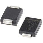 SS3H10-E3/57T Vishay 整流ダイオード， 3A， 100V 表面実装， 2-Pin DO-214AB (SMC) ショットキーバリア VISHAY