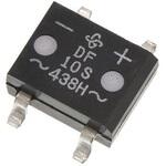DF10S-E3/77 Vishay 整流用 ブリッジダイオード 単相 1A， 1000V， 8.51 x 6.5 x 3.3mm， DF10S-E3/77 VISHAY