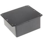 1591UFLBK Hammond， 難燃性ABS， 高さ：55 mm， 奥行き：120 mm 1591UFLBK HAMMOND