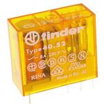 40.52.8.012.0000 Finder パワーリレー 12V ac， 2c接点 基板実装タイプ FINDER