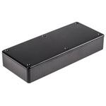 1591HSBK Hammond， ABS樹脂， 高さ：25 mm， 奥行き：165 mm 1591HSBK HAMMOND